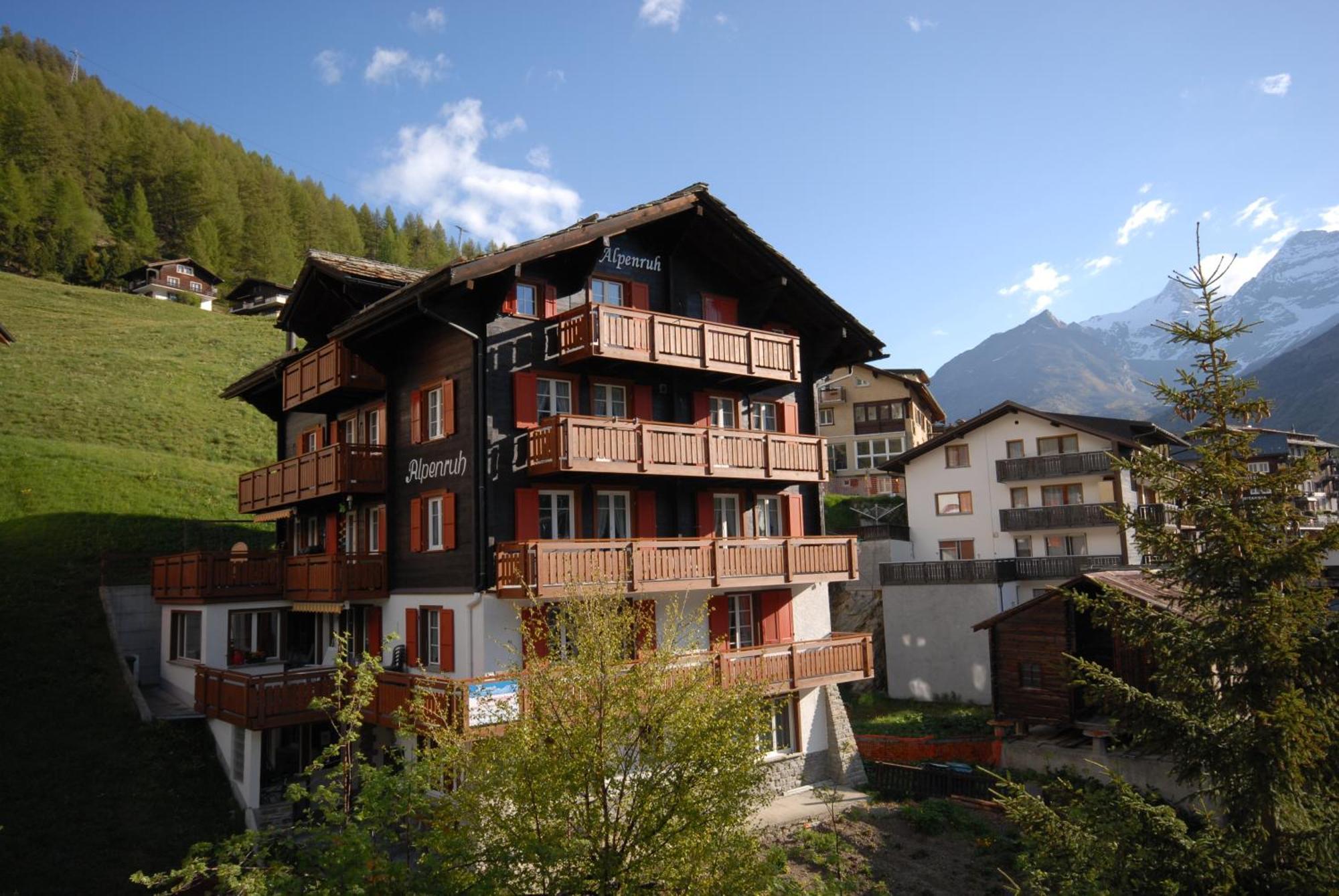 Chalet Alpenruh Saas-Fee Buitenkant foto